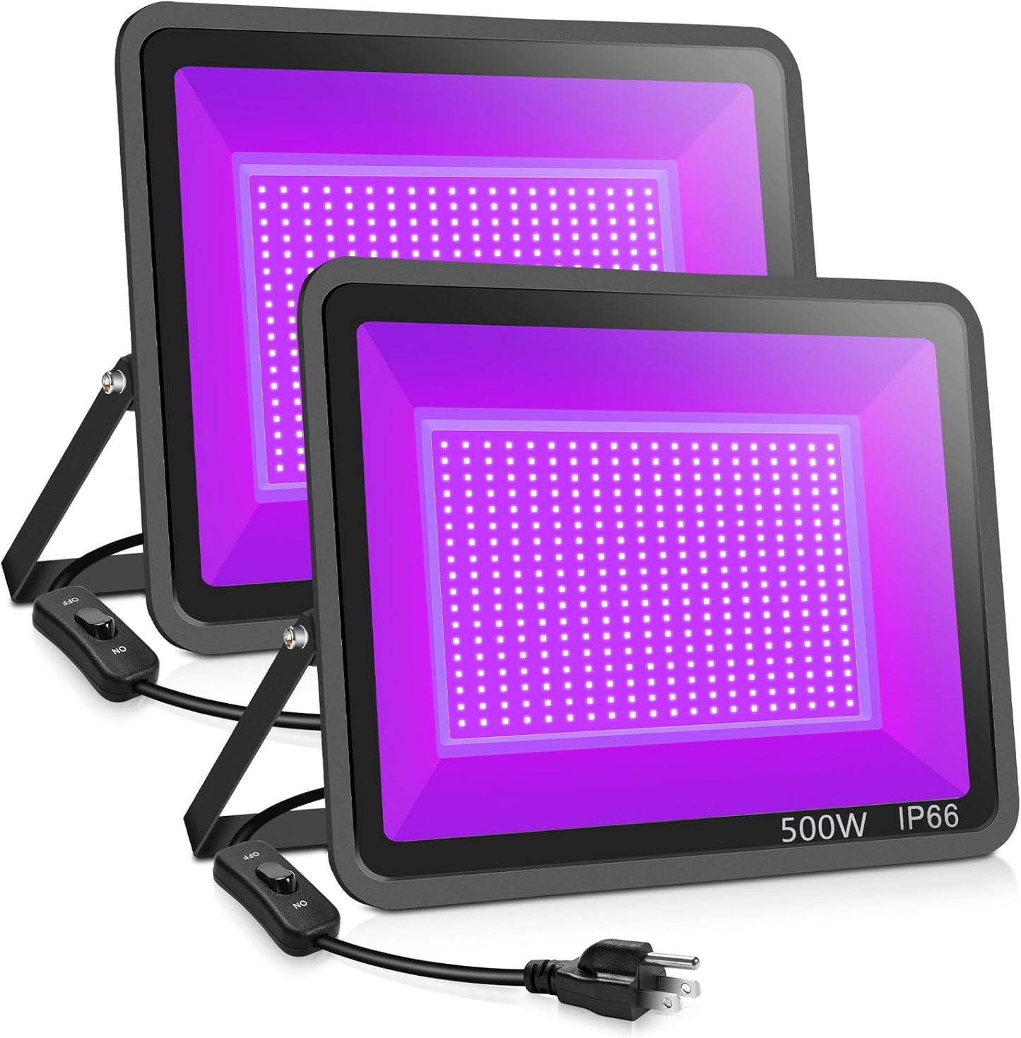500W LED Black Lights for Outdoor Parties and Stage Lighting