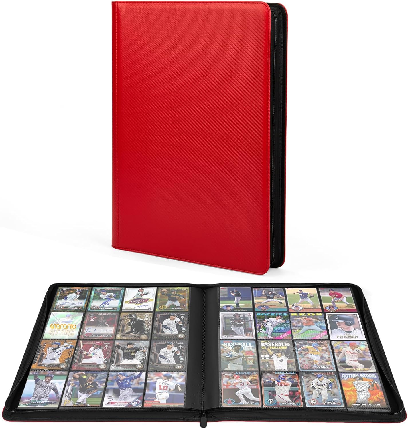 Premium 1000+ Pockets Trading Card Binder for TCG and Sports