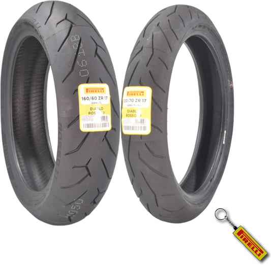 Pirelli Diablo Rosso II Motorcycle Tires for Sport Performance