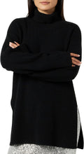 The Drop Women's Camilla Drop Shoulder Turtleneck for Comfort