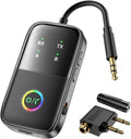 A5 Pro Bluetooth Transmitter Receiver - 2-in-1 Low Latency Adapter