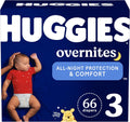 Huggies Overnites Diapers Size 3 - Overnight Comfort for Babies