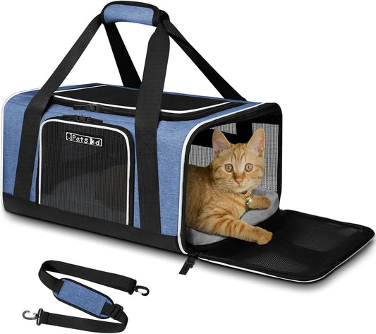 Petskd Pet Carrier for Small Pets - Airline Approved Travel Bag