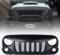 Xprite Front Matte Black Transformer Grille for Jeep JK - Bold Upgrade
