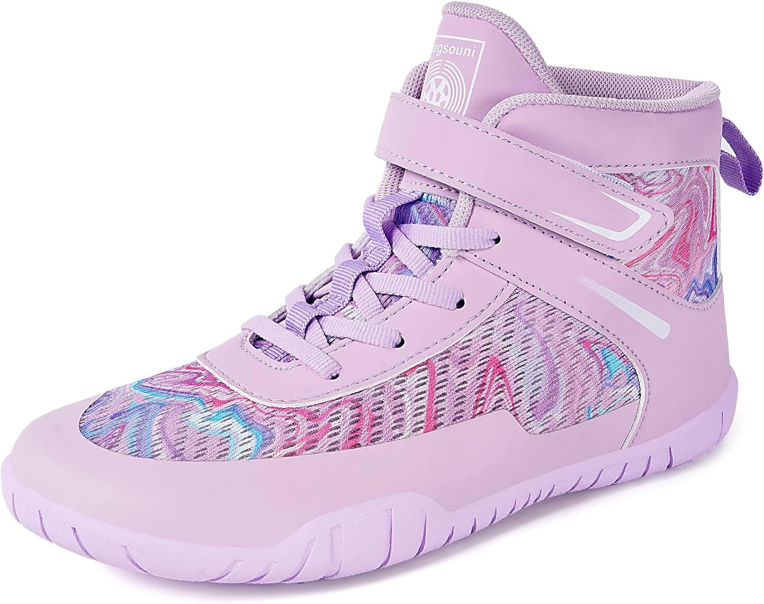 Sisttke Kids Wrestling Shoes for Boys and Girls Fitness Sneakers