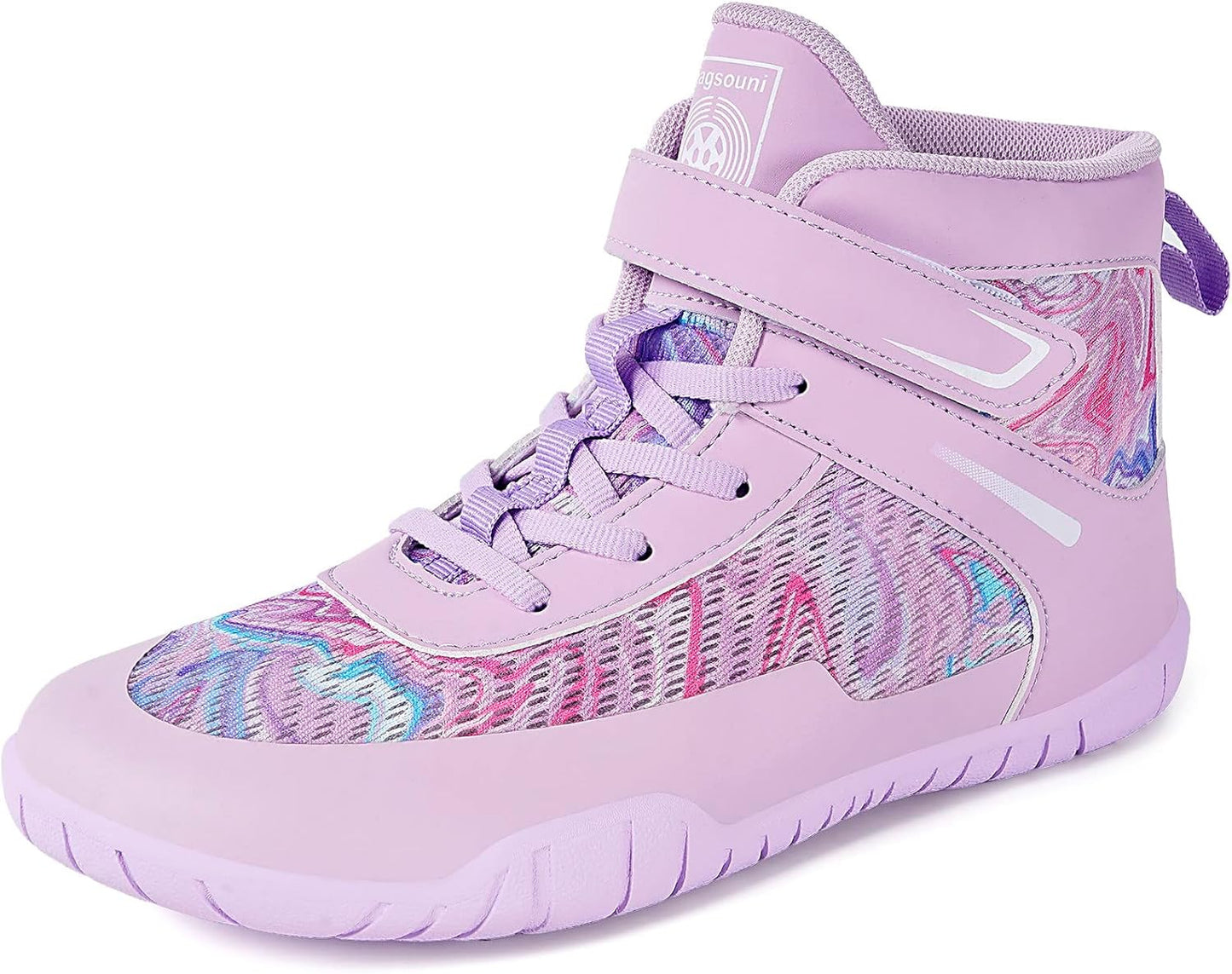 Sisttke Kids Wrestling Shoes for Boys and Girls Fitness Sneakers