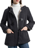 Sherpa Lined Winter Jacket for Women - Warm Lightweight Coat