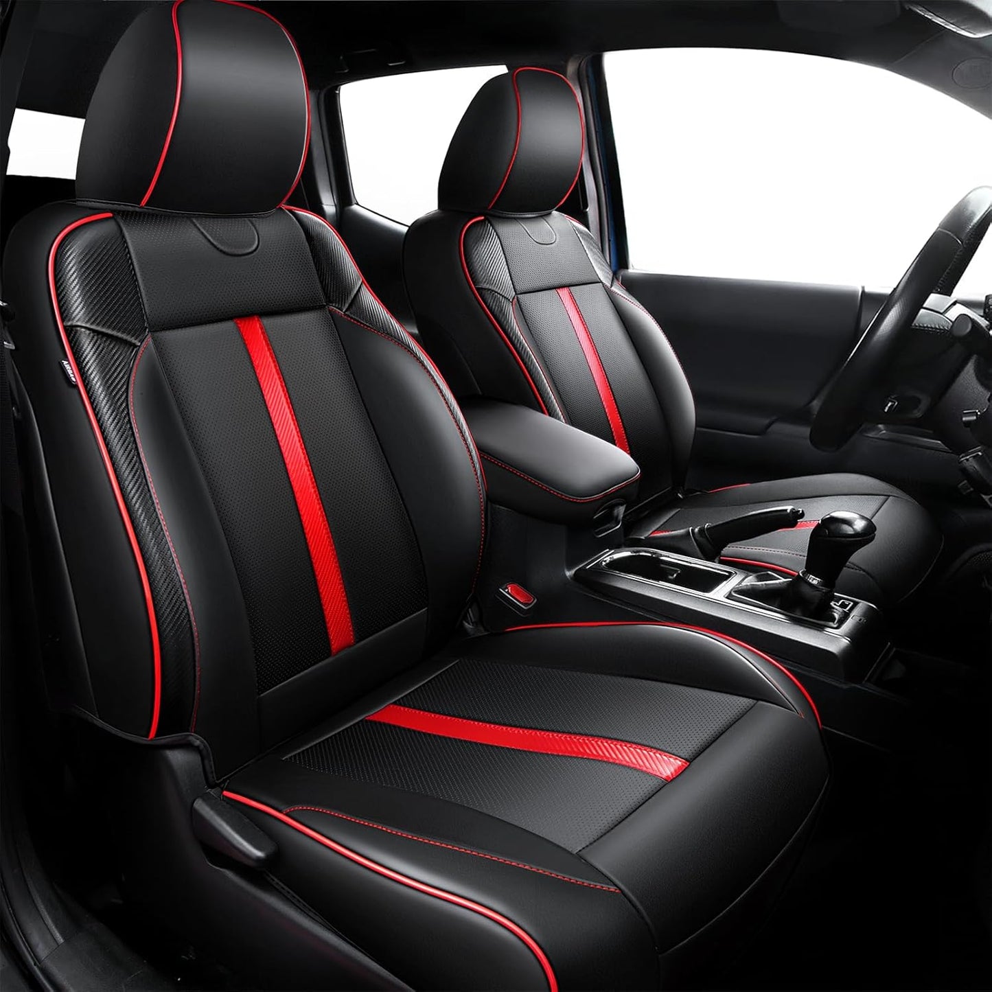Leather Seat Covers Custom Fit for Tacoma Gen 3rd Crew Cab