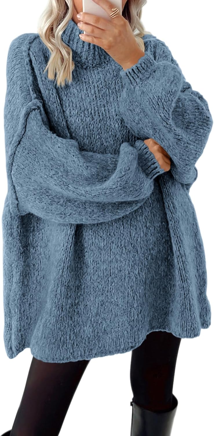 BTFBM Women's Long Pullover Sweaters for Fall Winter Style