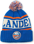 AMERICAN NEEDLE NHL Team Pillow Line Knit Beanie Cap - Warm, Stretch