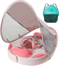 Mambobaby Float with Canopy & Backpack - Safe Non-Inflatable Baby Swim