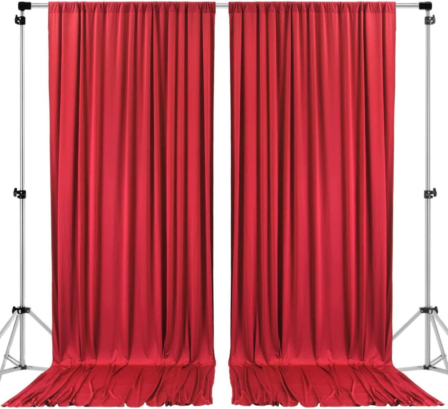 10x10 Feet Polyester Backdrop Drapes for Elegant Events