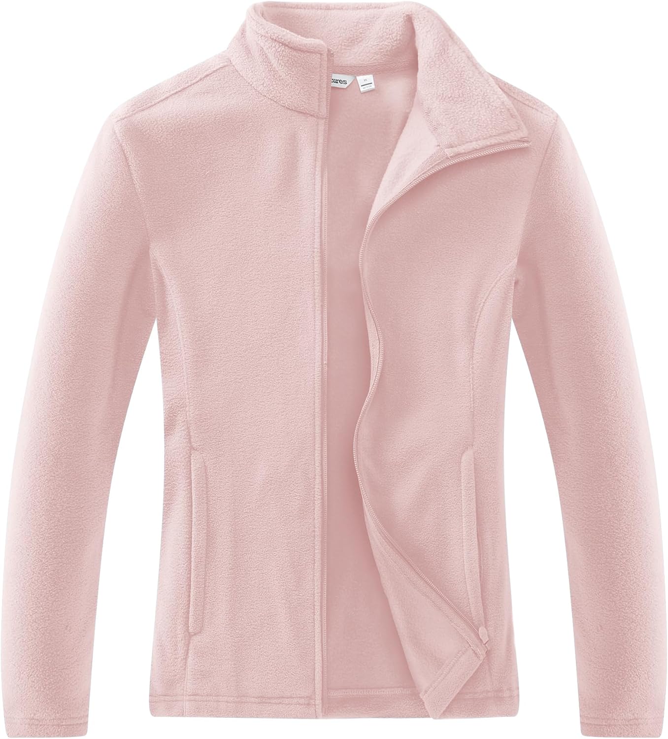 Outdoor Ventures Women's Lightweight Warm Zip Up Fleece Jacket