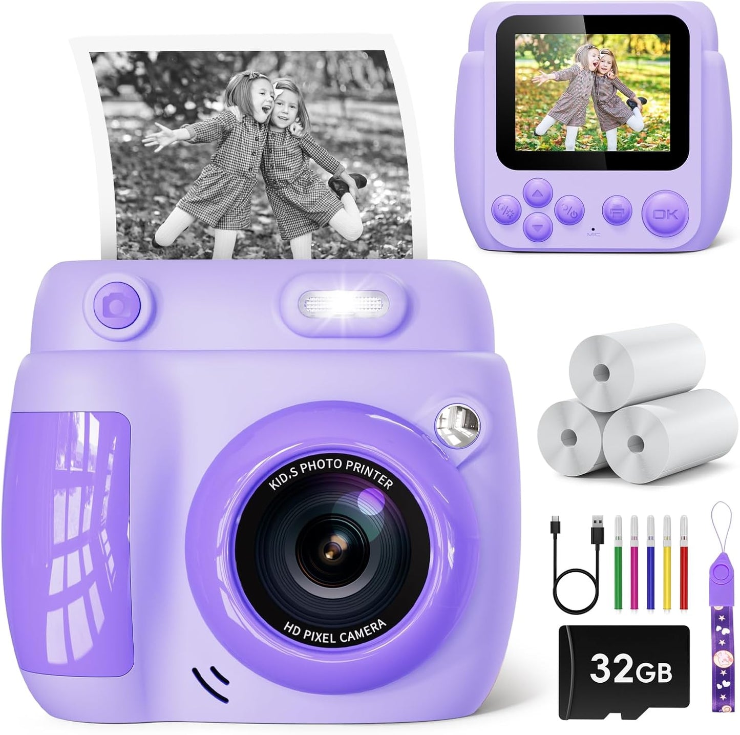 Kids Camera Instant Print for Creative Fun and Memories