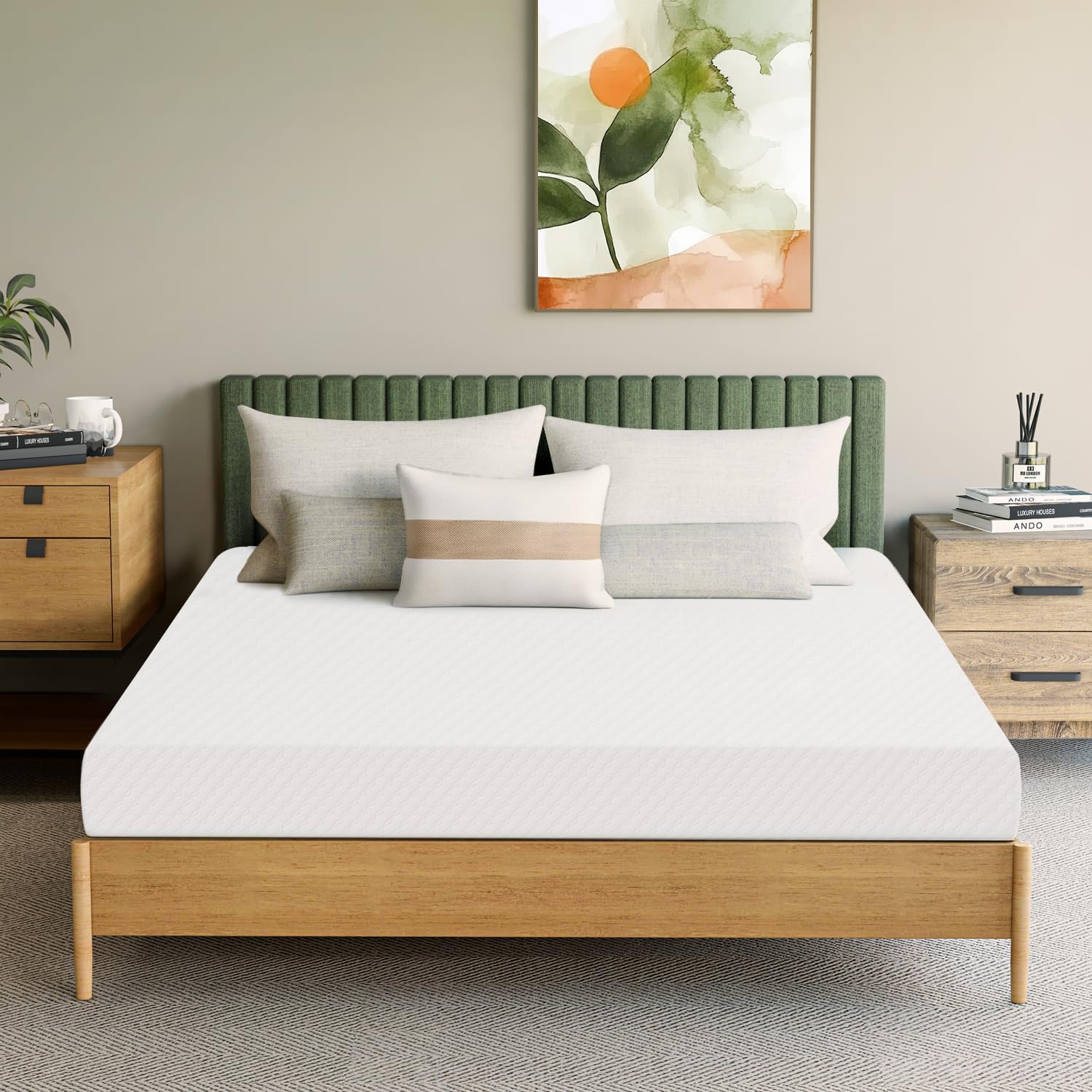 Neo Sleep 6 Inch Full Cooling Memory Mattress for Comfort