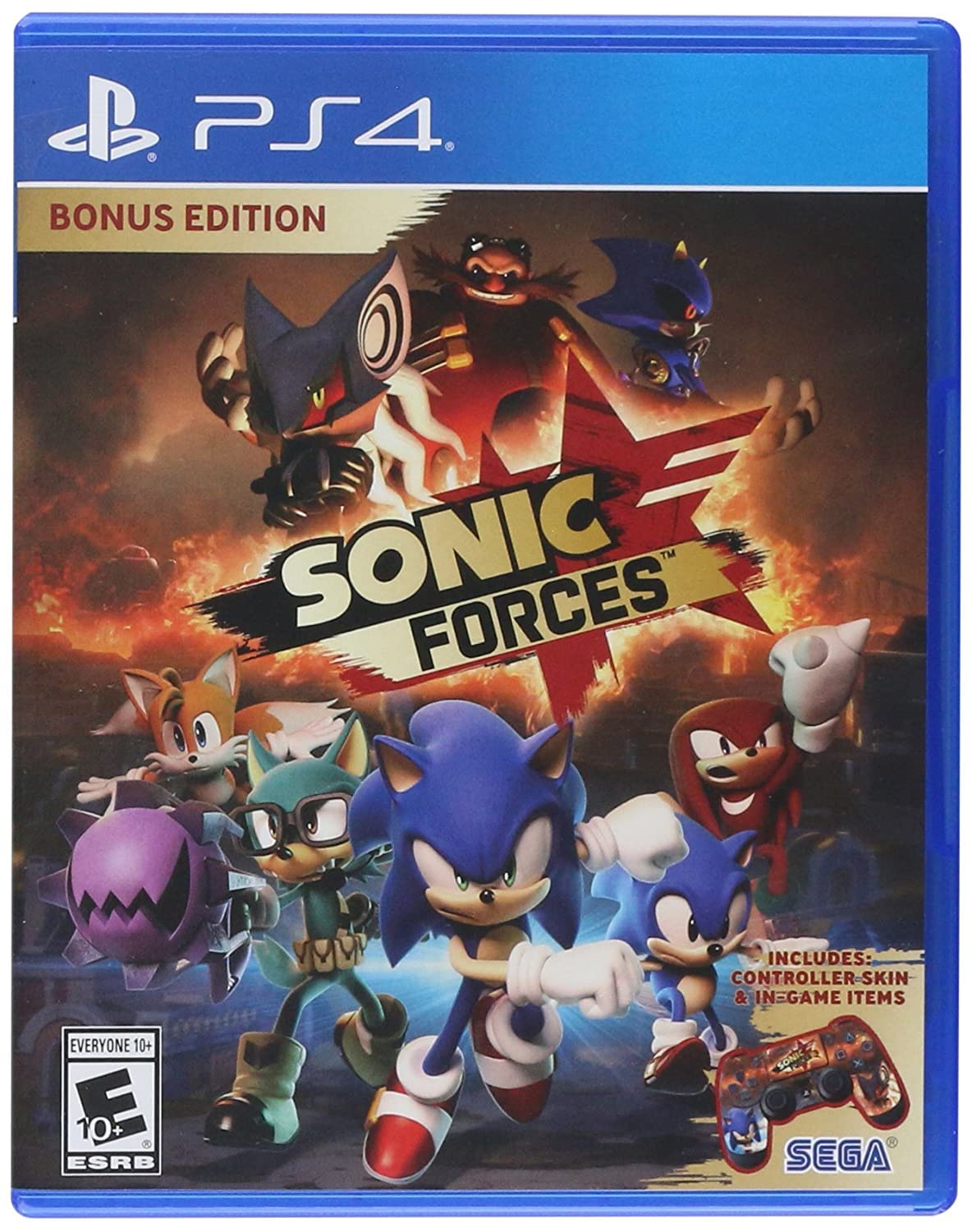 Sonic Forces: Bonus Edition for Playstation 4 - Thrilling Action