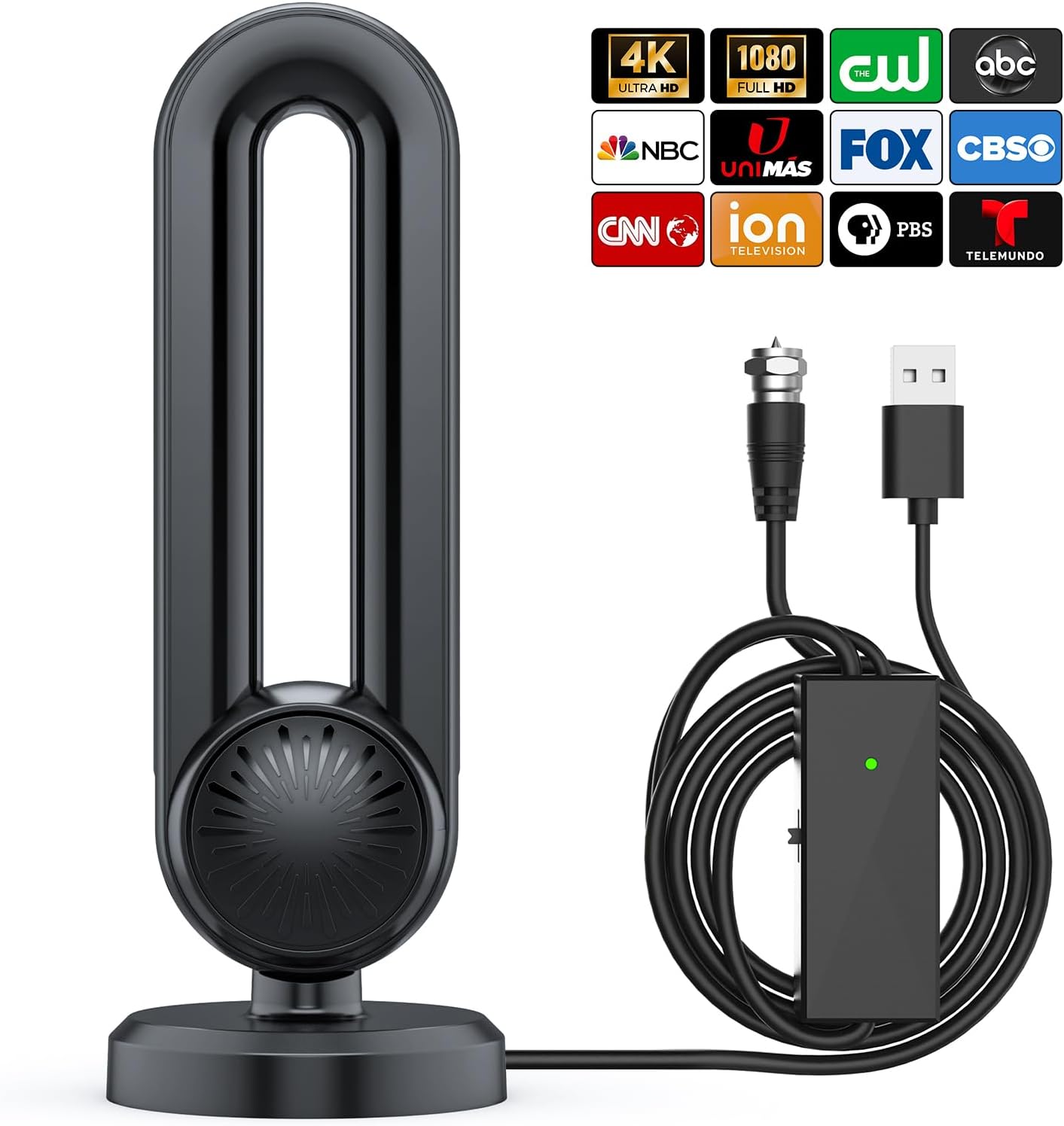 600+ Mile Range Smart TV Antenna