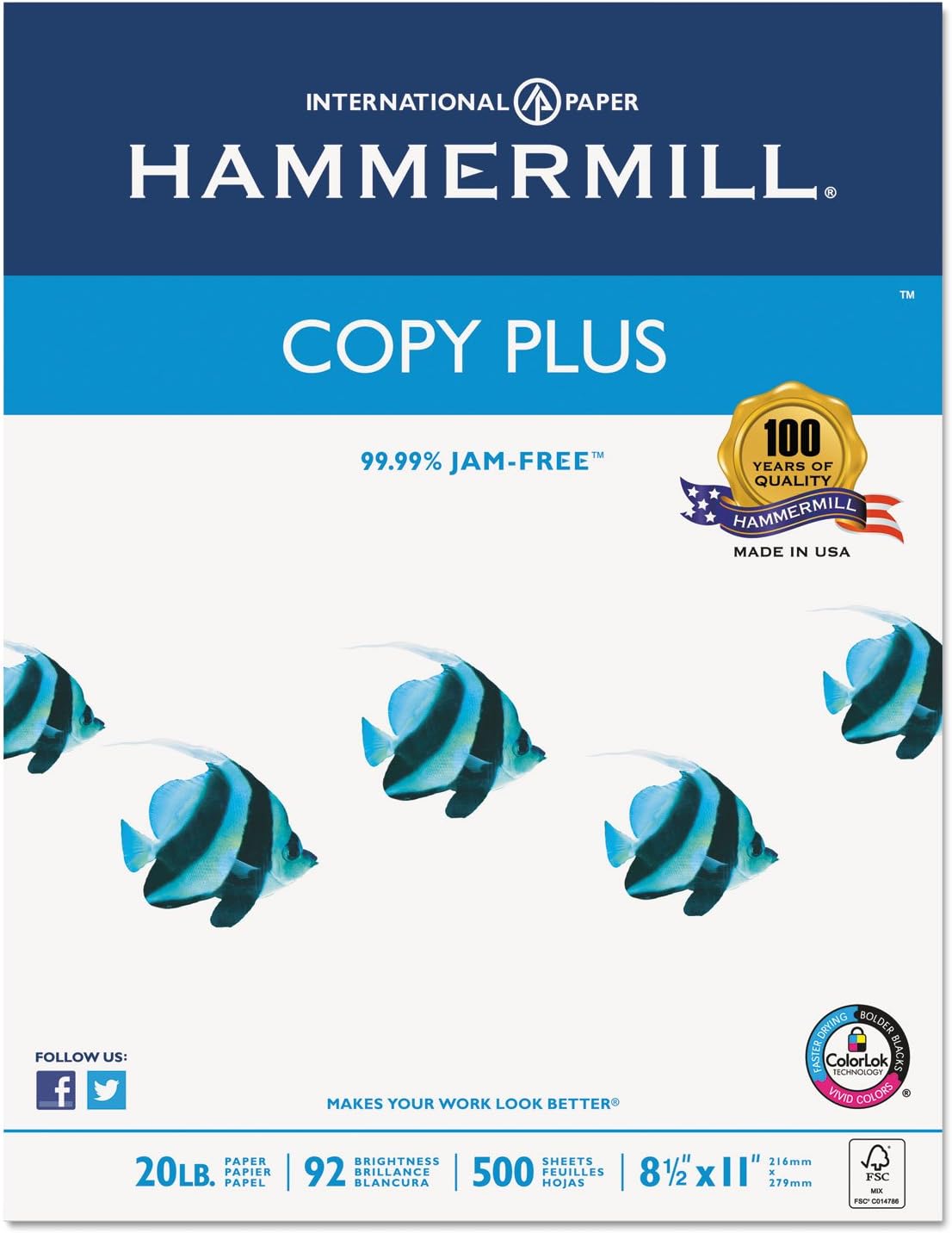 Premium Hammermill Copy Paper - Sharp Prints!
