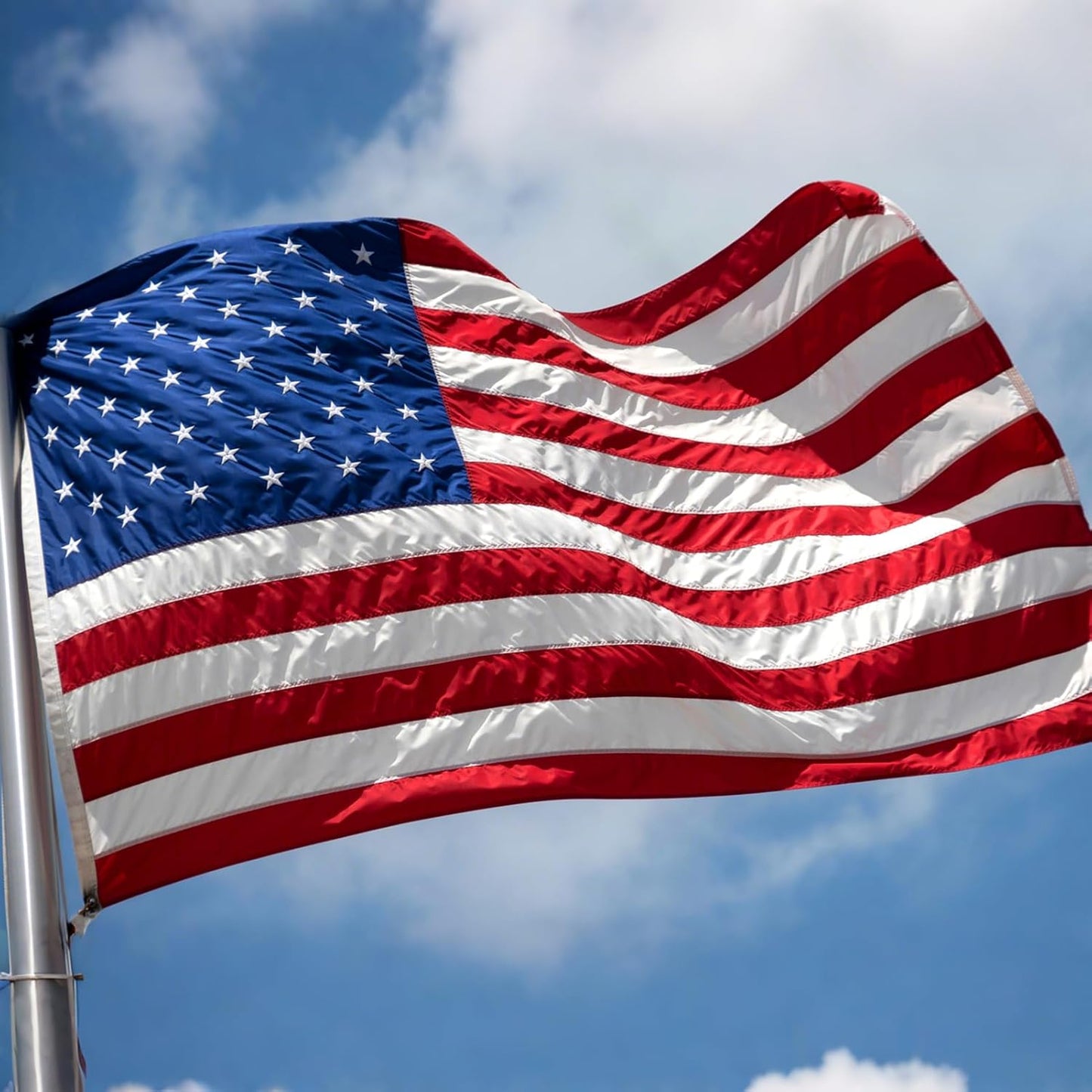 VIPPER American Flag 5x8 Outdoor - Heavy Duty Nylon US Flag