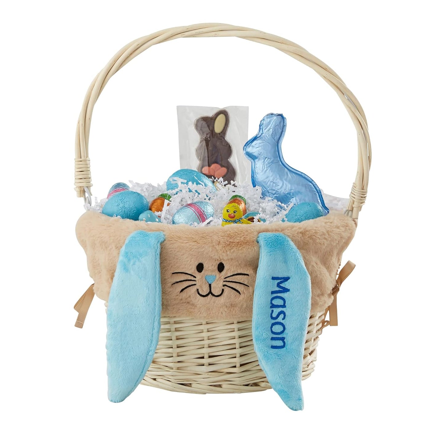 Personalization Universe Hand-Woven Easter Basket for Kids