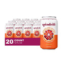 Spindrift 20-Pack Orange-Tangerine Sparkling Water - Real Fruit Flavor