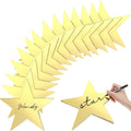 Gold Star Cutouts 11 in Paper Stars for Party Decoration - Large Pack
