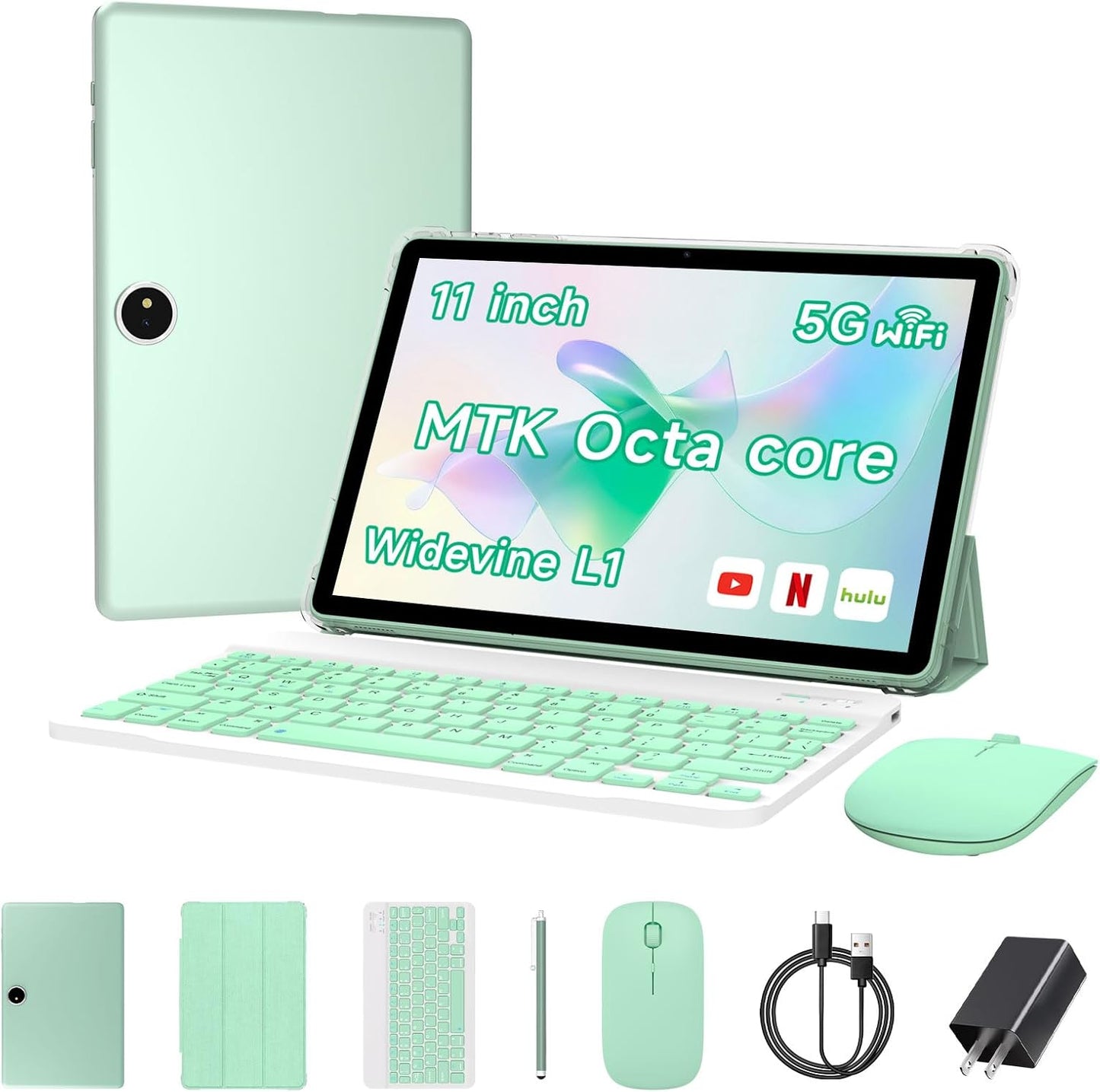 11 Inch Android Tablet with 18GB RAM and 64GB Storage Options