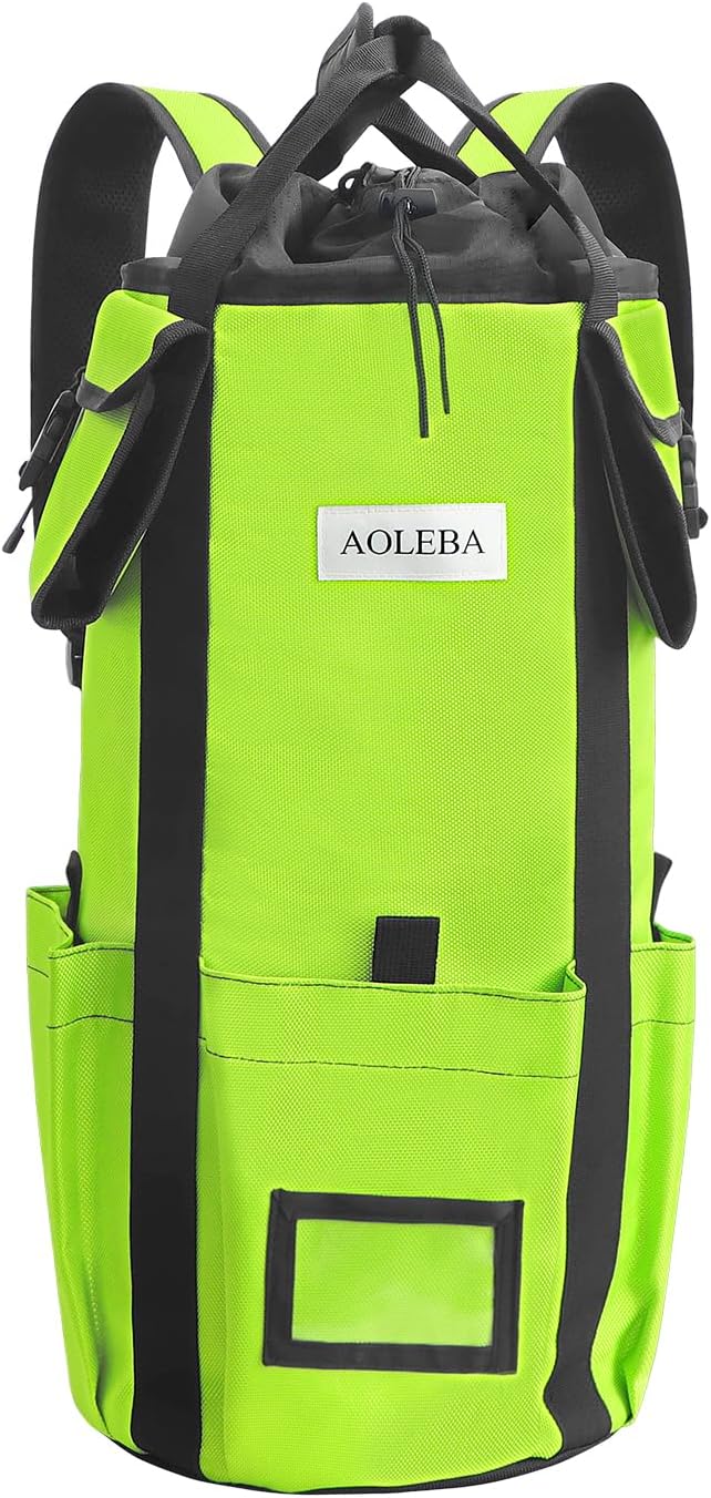 AOLEBA Arborist Rope Storage Bag for Tree Climbing and More