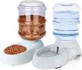 Automatic Dog Feeder and Water Dispenser Set for Large Dogs - 3 Gallon
