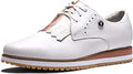 Women's Sport Retro Golf Shoe - Spikeless Grip & Comfort
