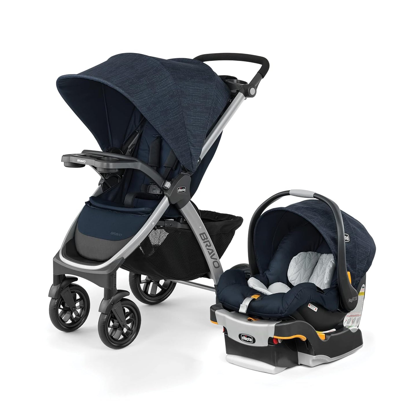 Chicco Bravo 3-in-1 Trio Travel System for Easy Baby Travel