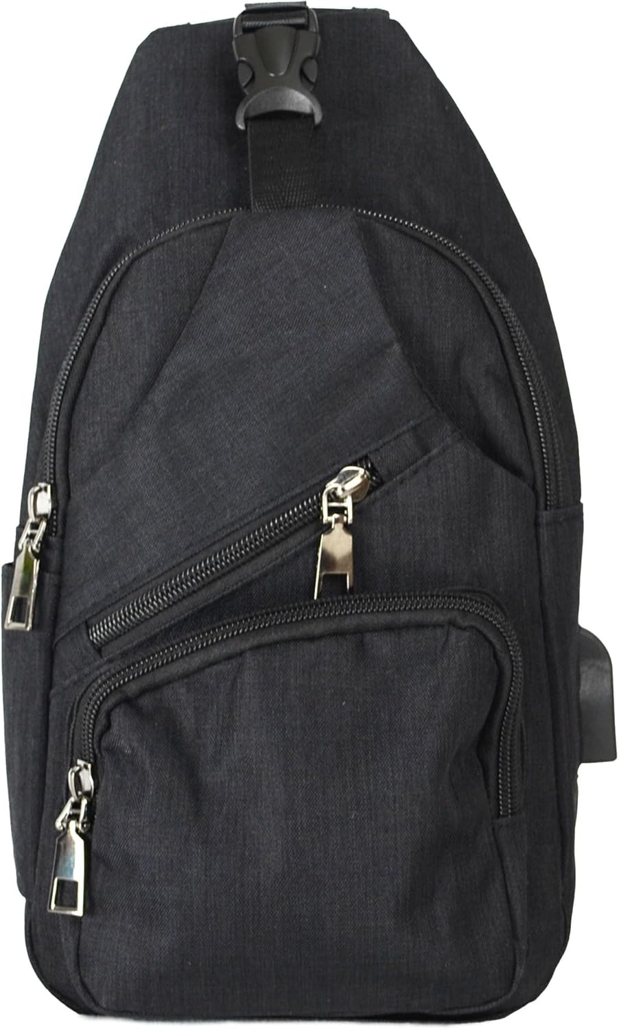 Anti-Theft Daypack Crossbody Sling Backpack for Travel and Hiking
