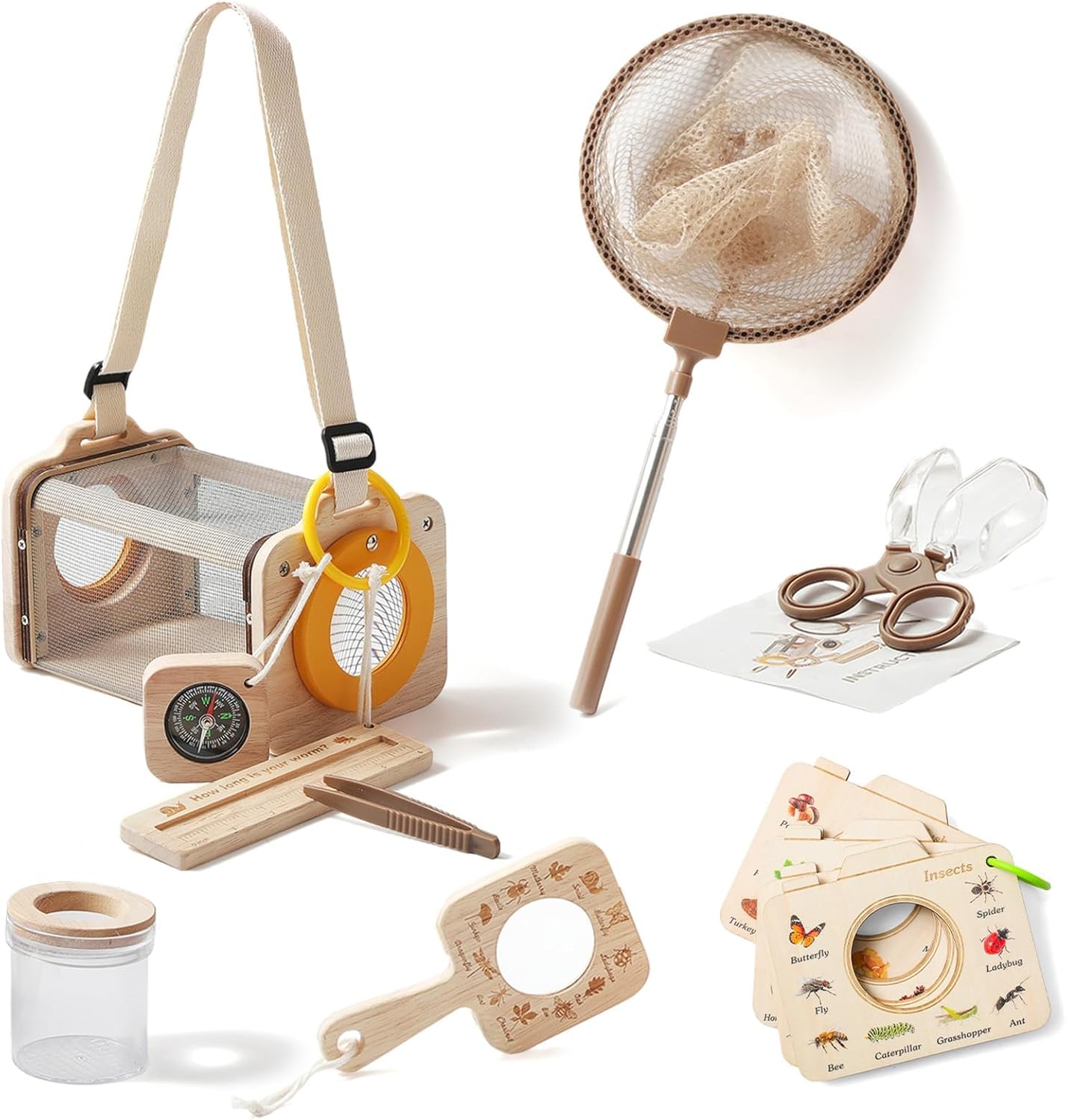 Bug Catcher Kit for Kids - 10PCS Outdoor Explorer Set