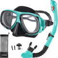 Nearsighted Snorkel Mask Set for Adults & Youth - Clear Vision