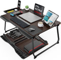 Laptop Desk for Bed - Extra Large Foldable Bed Tray Table for Work