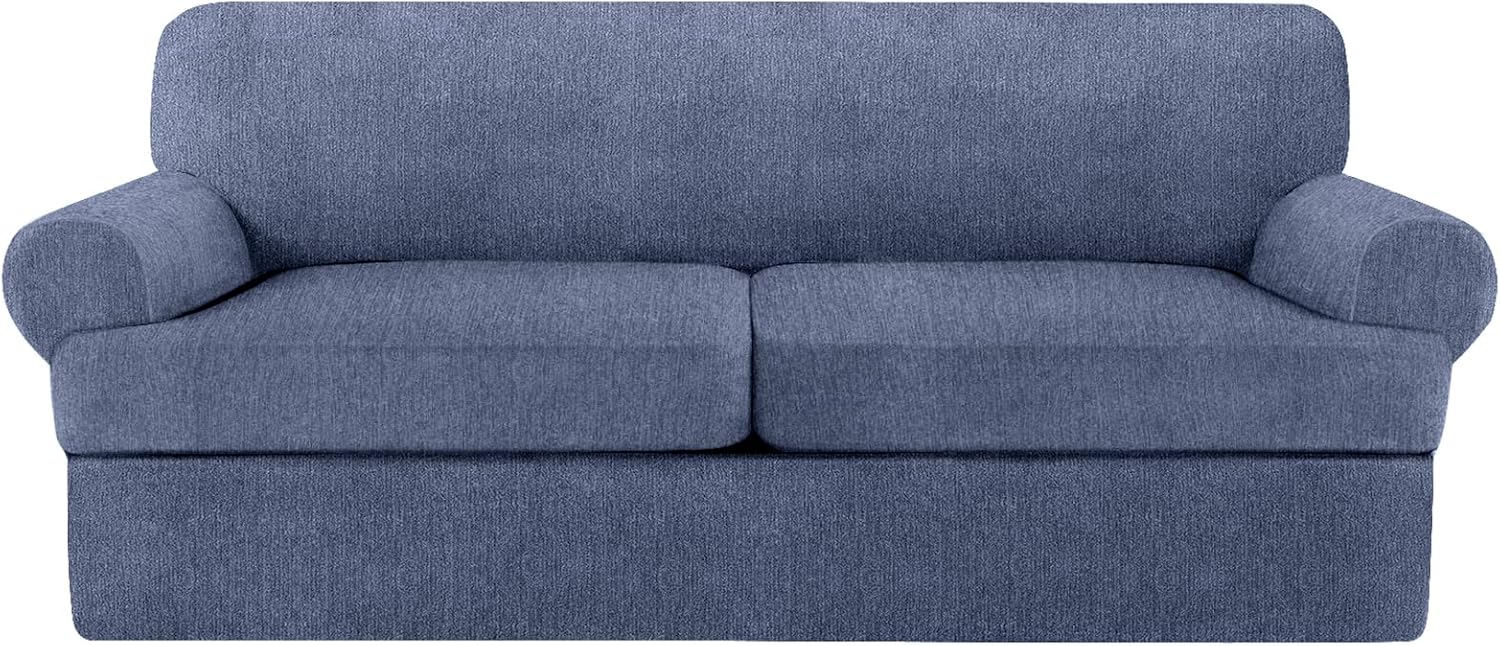 3 Piece T Cushion Sofa Slipcovers for Stylish Living Room Decor