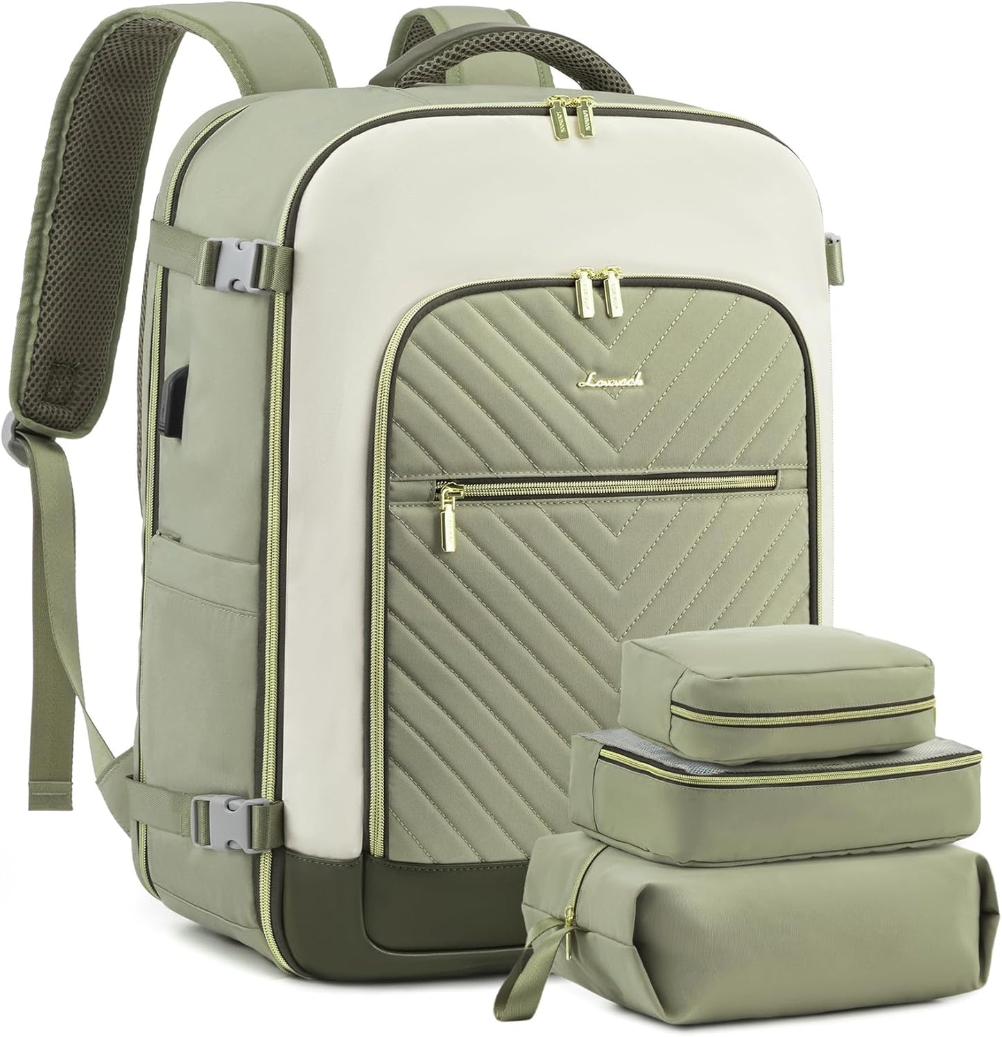 LOVEVOOK Large Travel Backpack for Women with 50L Capacity