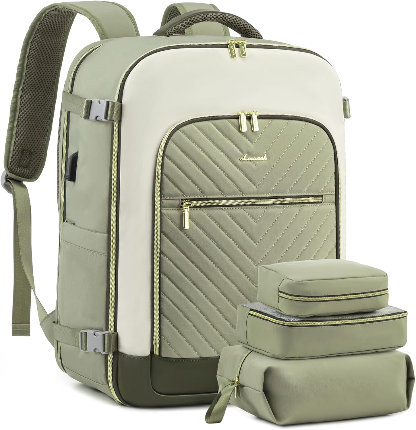 LOVEVOOK Large Travel Backpack for Women with 50L Capacity