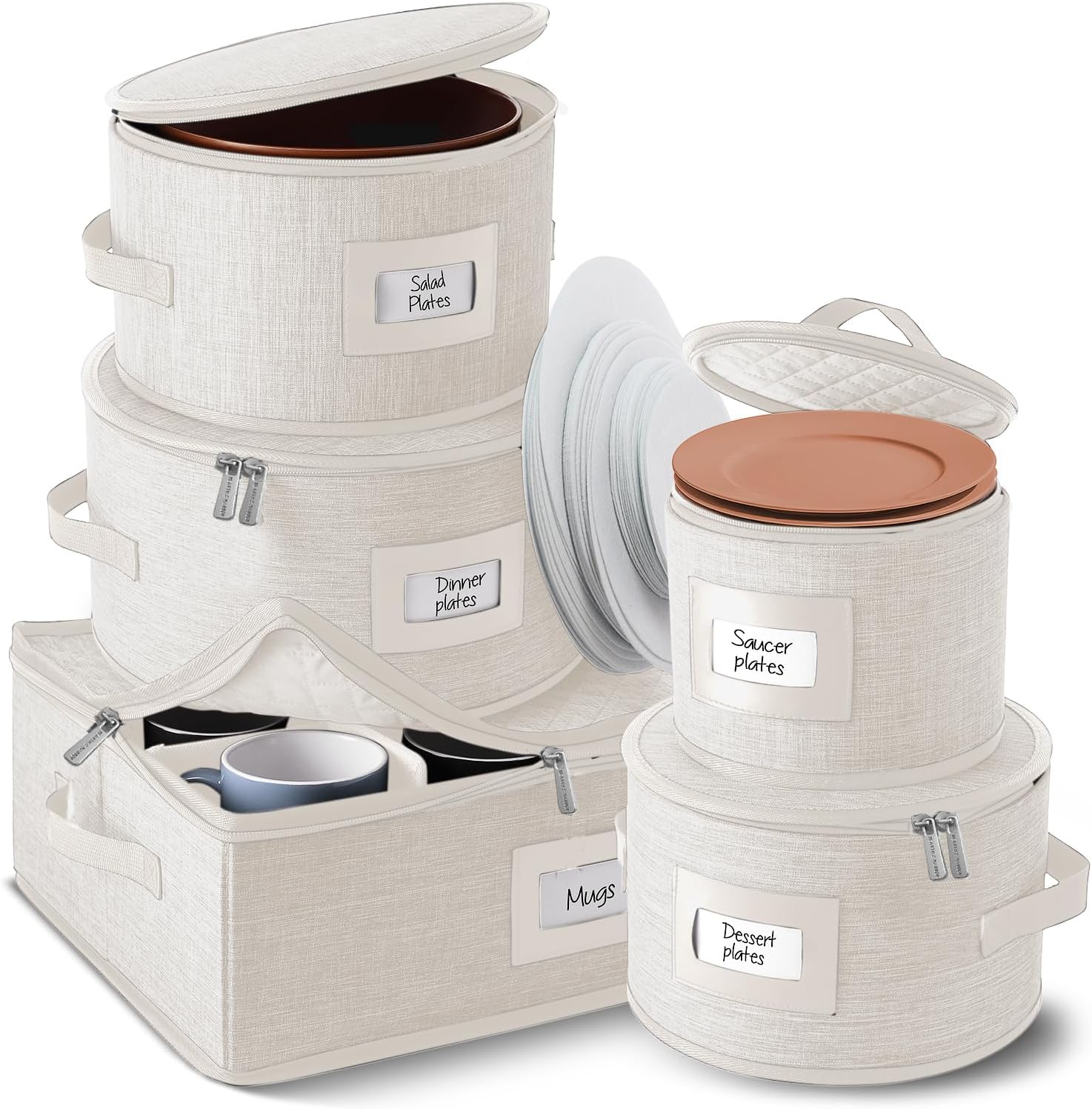 Fine China Storage Containers for Safe and Stylish Organization