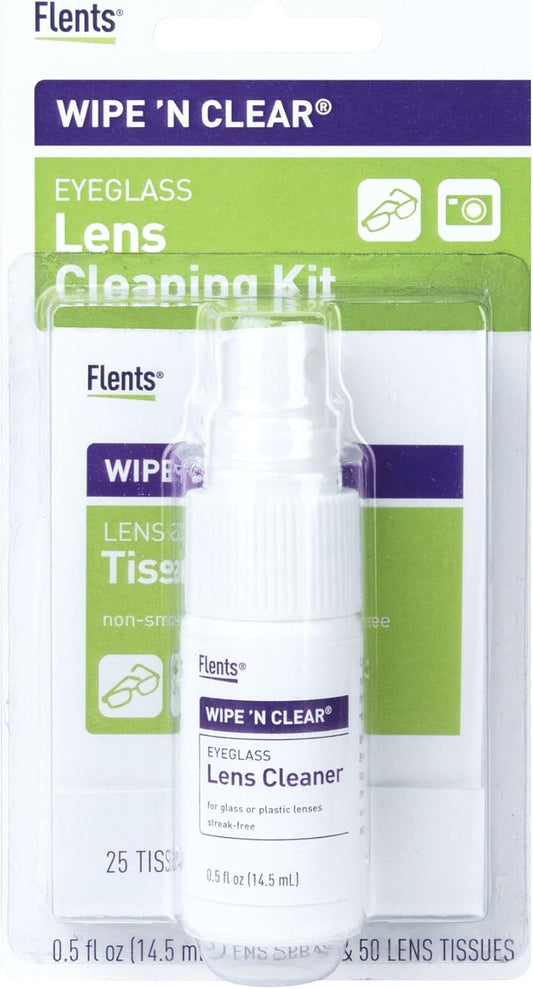 Flents Lens Cleaning Kit - Crystal Clear Vision!