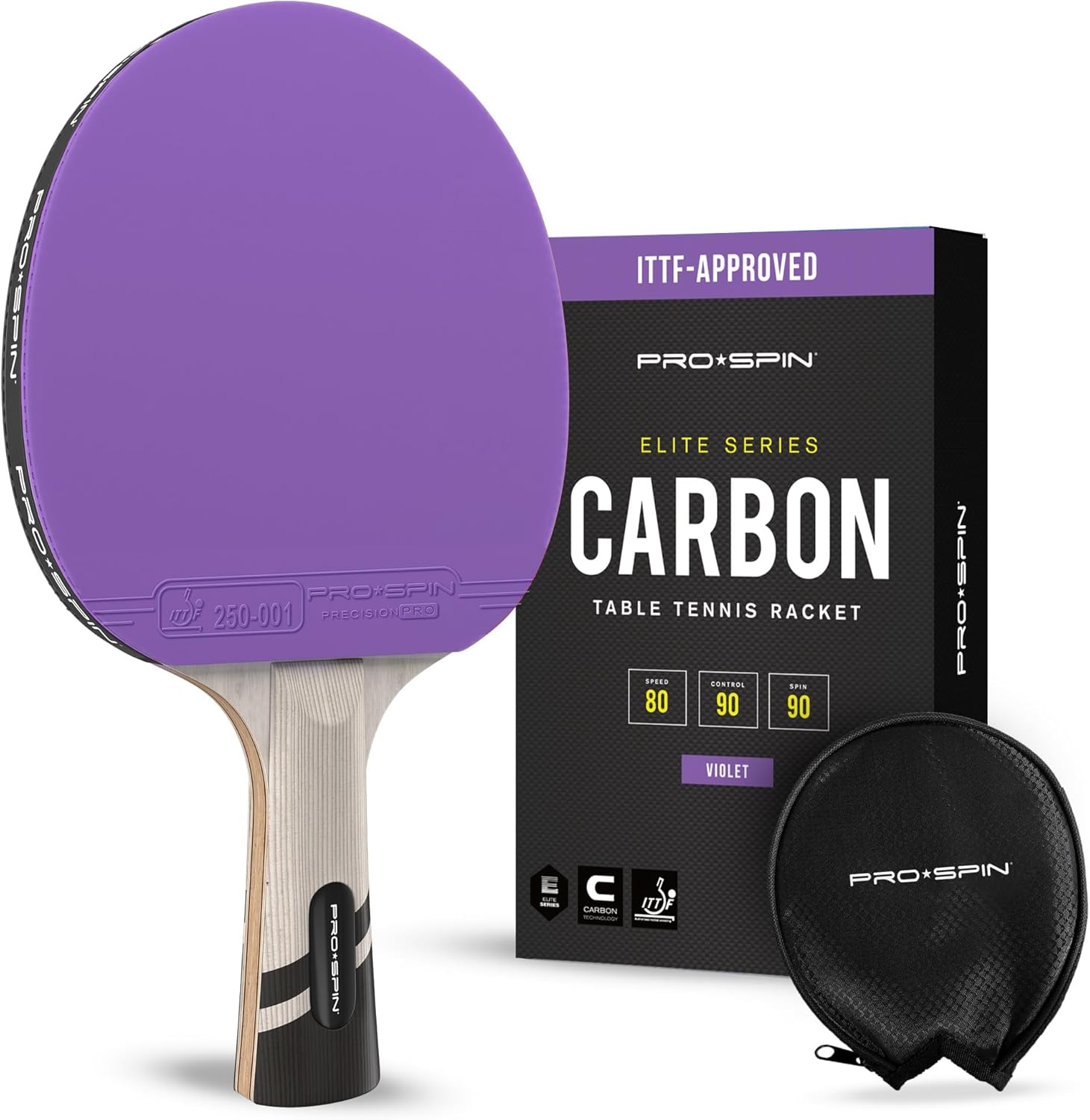 PRO-SPIN Ping Pong Paddles for Superior Control and Precision