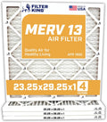 Filter King 23.25x29.25x1 Air Filter 4-Pack - MERV 13 Performance