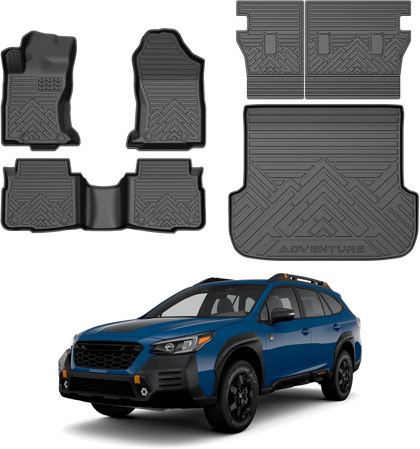 Mixsuper Floor Mats for Subaru Outback 2020-2025 - All Weather