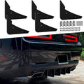 Rear Diffuser 5 Fins V3 Set for Dodge Challenger - Aggressive Styling