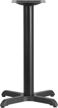 Flash Furniture Beverly 22 in x 22 in Restaurant Table X-Base