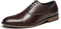 Bruno Marc Men's Oxfords Formal Dress Shoes - Classic Cap Toe Comfort