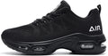 Womens Tennis Running Shoes for Comfort and Support - Breathable Knit