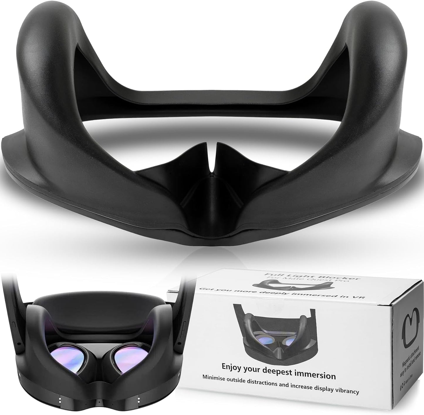 Full Light Blocker for Quest Pro - Enhance Your VR Experience