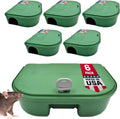 Exterminators Choice 6 Pack Rat Bait Station Boxes - Heavy Duty