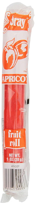 Joray Fruit Roll Apricot Pack of 48 - Tasty Lunchbox Snacks